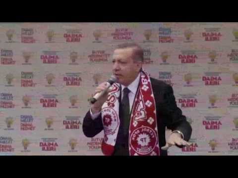 Cumhurbaşkanı Erdoğan Bayrak Şiirini Okudu