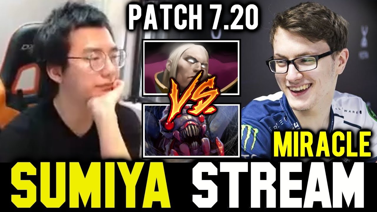 SUMIYA watching how MIRACLE Invoker vs Broodmother | Sumiya Invoker Stream Moment 