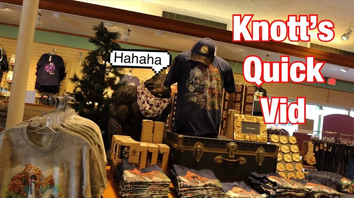 Checking out Virginia Gift Shop and I can hear the TRAIN at Knott’s Berry Farm