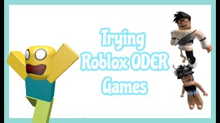 Never Again Trying Roblox Oder Games