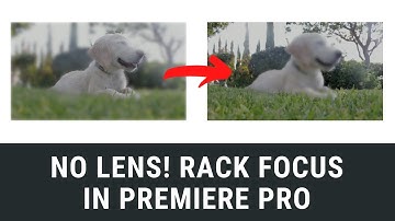 How to Rack Focus | Pull Focus in Premiere Pro - NO LENSES