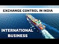 Exchange Control in India | International Business | Tamil | Export Marketing | Commerce |