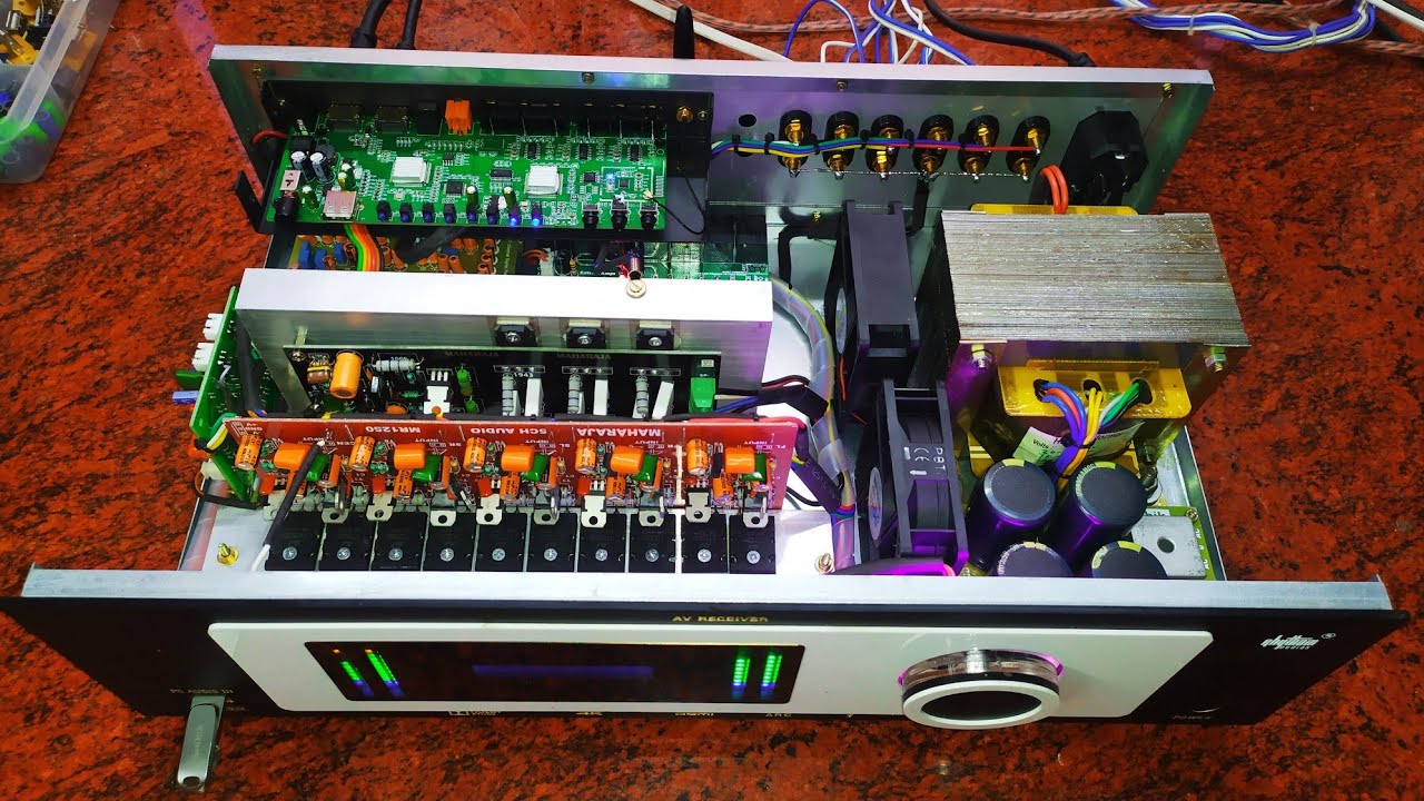 5.1 AV RECEIVER PC Audio in/DTS supported USB/Bluetooth V5.0/ARC/HDMI