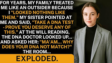 My sister forced a DNA test to prove I don’t deserve the inheritance — but the results left her pale