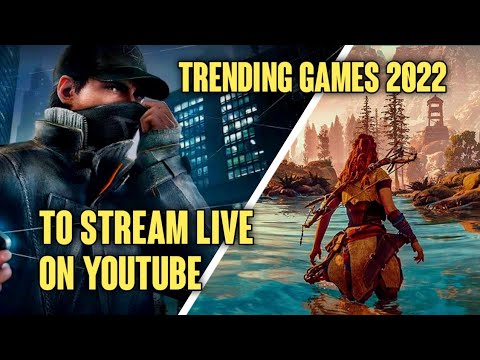 Top 10 popular games for  channel, 2022, Trending
