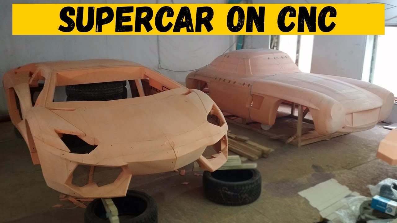 🔥🛠️ How To Make a Supercar on CNC | Mercedes 300SL Gullwing CNC Milling ...