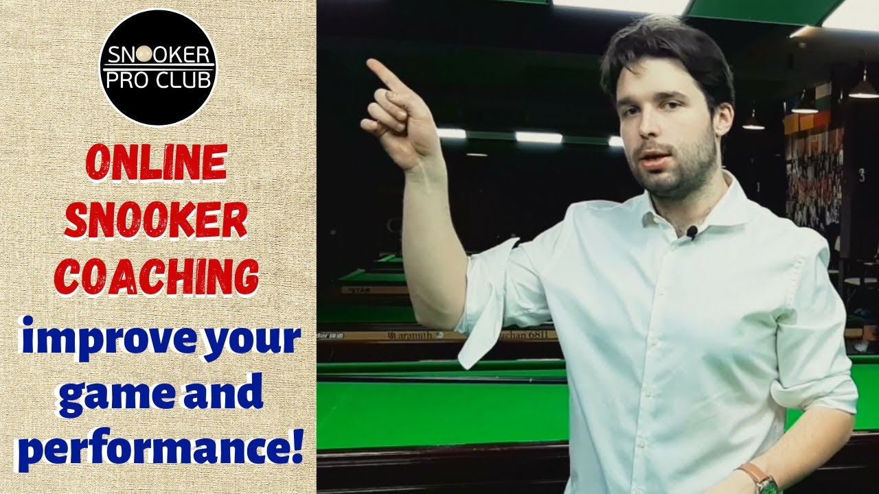Online snooker coaching - improve your game and performance!