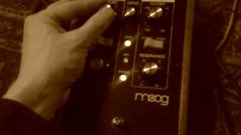 Loopstation vs the Moogerfooger lowpass filter