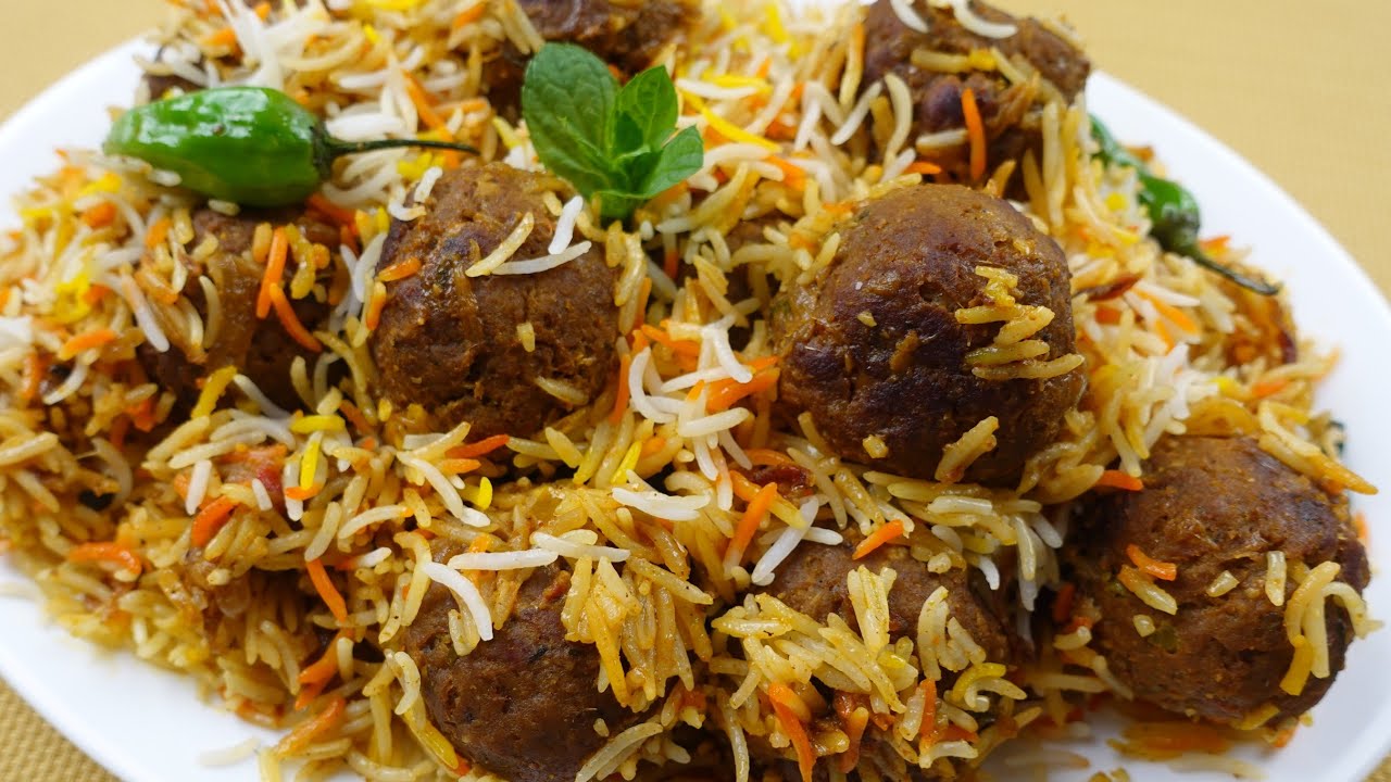 Kofta Biryani(Bakra Eid Special)By Recipes Of The World