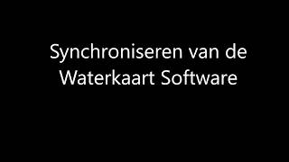 Synchroniseren van de Waterkaart Software screenshot 4