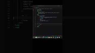 Google Search feature Using HTML &amp; CSS