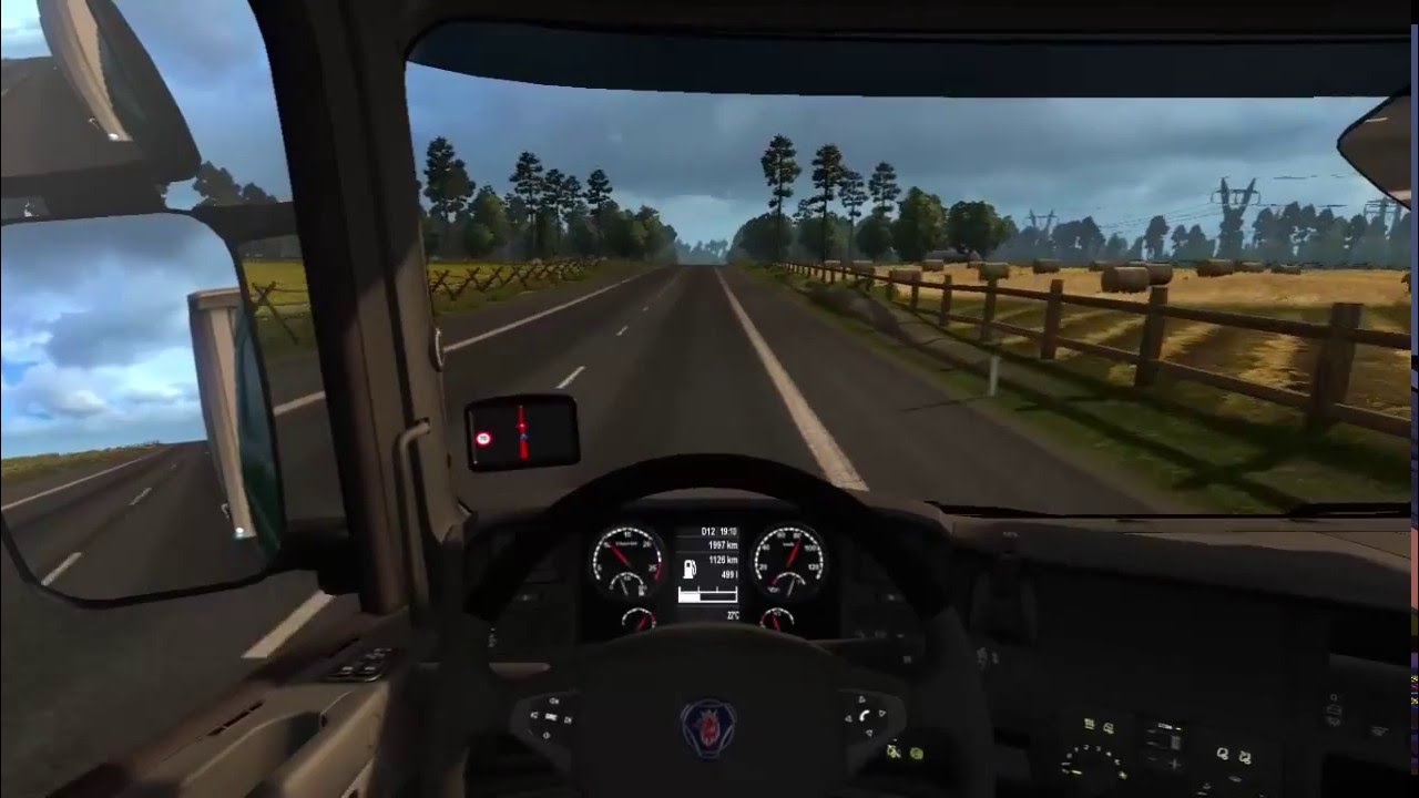 Euro Truck Simulator 2 - in drum spre Romania gaming logo