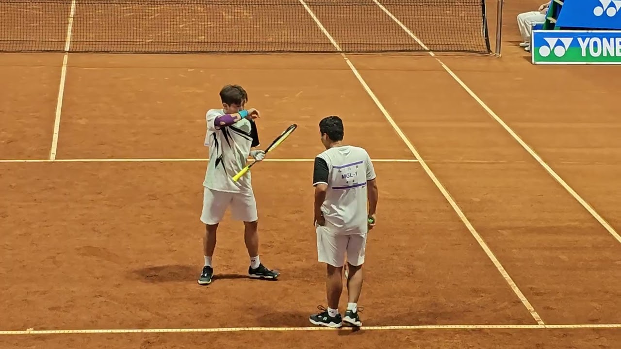 17 th world soft tennis championships mens doubles Tulga Baljka  MGL VS THA