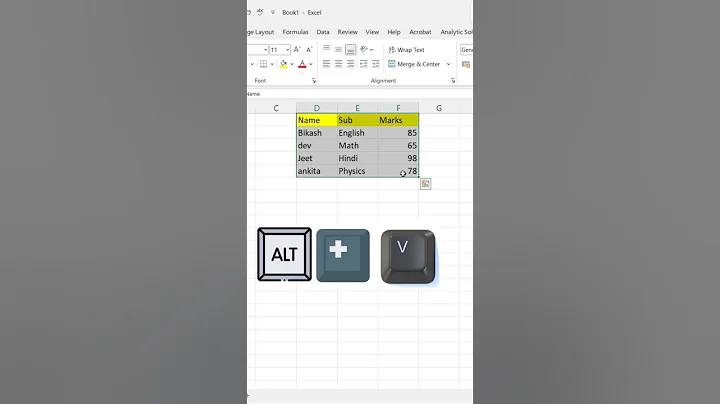 👉 Excel Zoom Trick | Excel Shortcut You Must Know ! #excel #excelshortcuts #exceltutor #exceltips