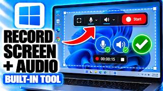 How To Screen Record on Windows 11 With Sound - Full Tutorial 2026