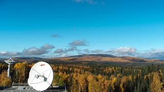 Fairbanks Fall Colors: Ester Dome and GI Antennas