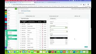 Advanced Production Planning in CloudPOS – Convert Mixed Raw Materials into Final Products