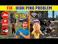 Fix High Ping in Free Fire on Jio & Airtel 📶