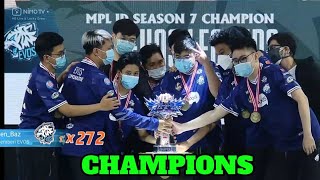 DETIK-DETIK EVOS JUARA MPL S7 | LUMINARE FINALIS MVP MPL SEASON 7 | EVOS VS BTR