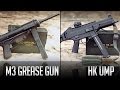 M3 Grease Gun and HK UMP