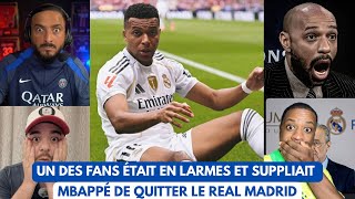🚨😡EN PLEIN LIVE :LES SUPPORTERS DU REAL MADRID S’ACHARNENT SUR KYLIAN MBAPPÉ !