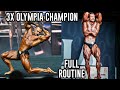CHRIS BUMSTEAD POSING ROUTINE 2021 OLYMPIA CLASSIC PHSYIQUE 4K 