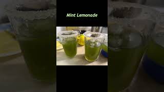 Mint Lemonade Crush. Recipe in my channel. ?