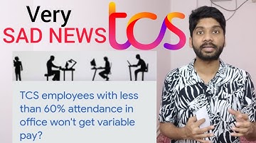 TCS links Variable Pay to Work From Office (Telugu) | TCS Variable Pay News