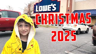 Lowes Christmas Walkthrough 2025 | #loweschristmas #christmas #christmas2025 #lowes