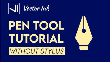 How to use pen tool without stylus  in Vector Ink App | Step By Step English Tutorial