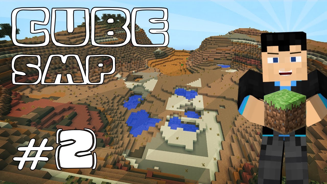 Vas Plays Minecraft - Cube SMP - Ep 2 - Mesa Biome & Future Plans!