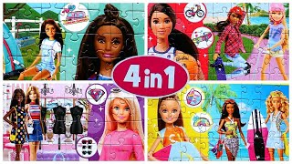 Barbie and her friends -  Puzzles 4 in 1 - Solving Jigsaw Puzzles 207 pieces screenshot 4