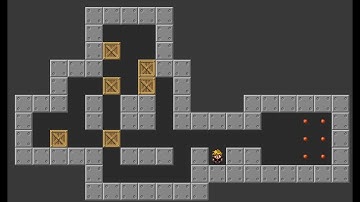 solve of the level 1 sokoban