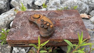 Mud  fat restoration | Restored rusty playstation  Game console