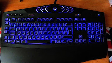 Dell TactX Alienware USB Gaming Keyboard