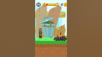 Android & iOS offline game Sausage Run short funny gameplay #jackyfine #sausagerun