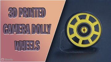 👉  3d printed Camera Dolly for TimeLapses || Wheels II Free STL