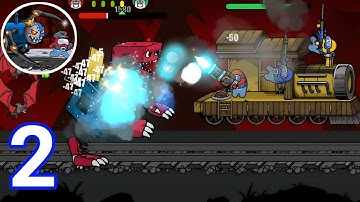 Monster Survivor : Shoot And Run - Gameplay Part 2 Dungeon 5 - 7 Defeat Zilla Ghost