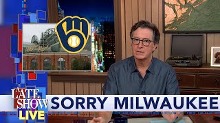 Hey Milwaukee, I'm Really Sorry