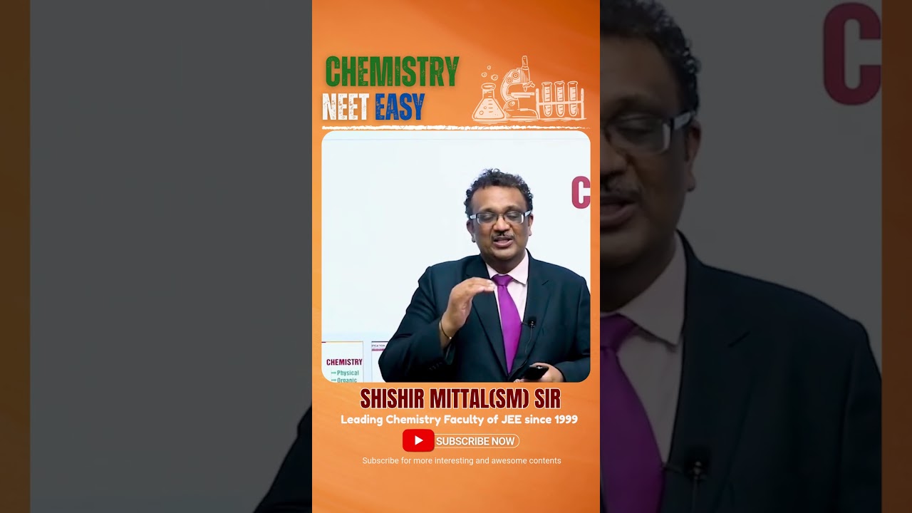 NEET Chemistry Made Easy ⚡ SM Sir’s GOC Shortcut Tips! 🔥  