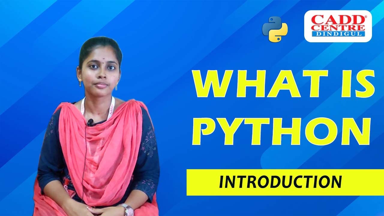 PYTHON PROGRAMMING | CADD CENTRE | LIVEWIRE DINDIGUL - YouTube