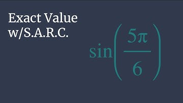 Exact Value of sin(5pi/6) - Unit Circle Survival Guide
