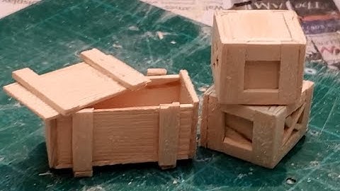 #033 Crates and Boxes - Tabletop D&d, Pathfinder, RPG games