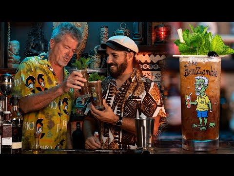 This guy has built over 47 commercial tiki bars [Ben Zombie]