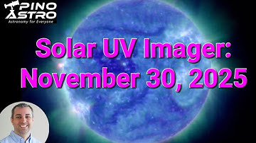 SUVI: Nov 30, 2025 #PinoAstro - Solar UV Imager - Flares & Coronal Holes!