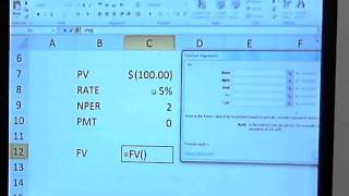 Excel FV Function