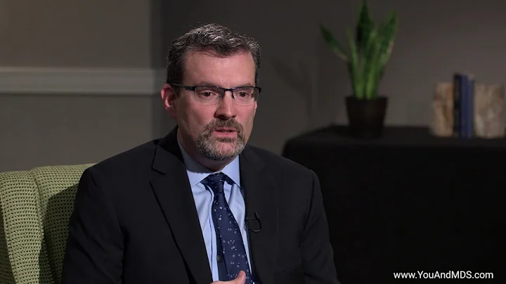 When do people with MDS-related anemia need blood transfusions?