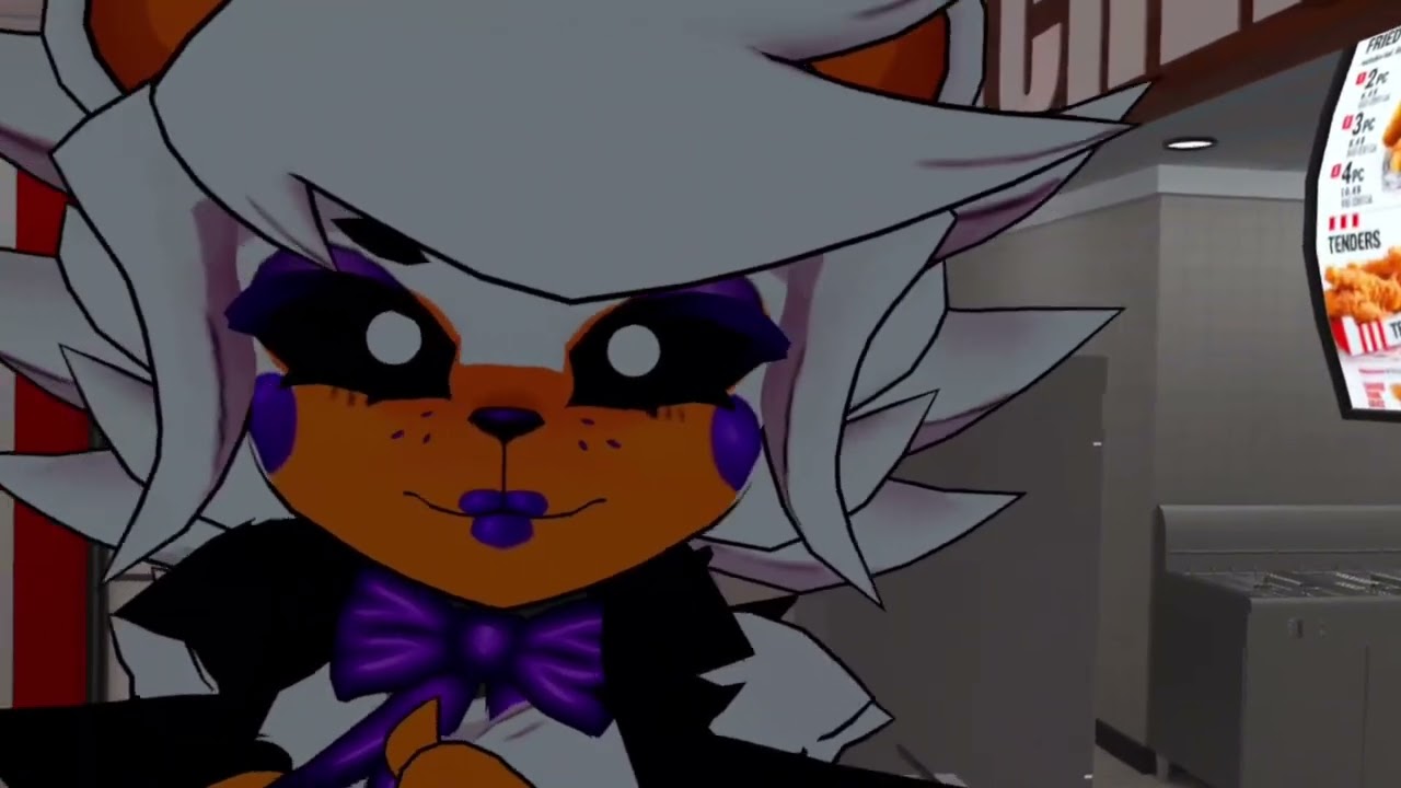 Jordzy T Tanooki Takes Lolbit The Fox Out for a Date 🤎💜🤎