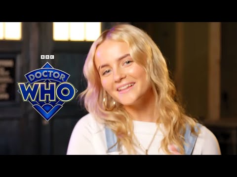 Ncuti Gatwa interviews Millie Gibson, the new companion! | Doctor Who