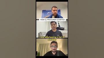 How Ultrahuman started